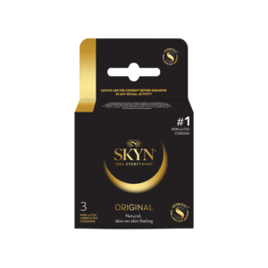 Lifestyles Skyn Original Non Latex Lubricated Condoms 3-Pack Free Shipping View