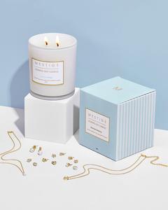 Ocean Breeze - Organic Sea Salt Scented Soy Candle with Hidden Jewellery Fashionable For Sale