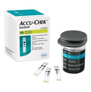 AccuChek Instant Blood Glucose Strips - Box 50 Safe Shopping Cheap Online