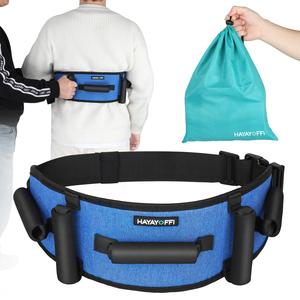 HayaYoffi Gait Belts Transfer Belt for Seniors with Padding Handles, Gate Belt for Elderly Lift Belts with Quick Release Buckle Anti-Slip Function Transfer Belt for Handicap, Physical Therapy (Blue) Outlet Brand New Unisex