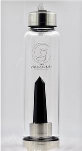 Obsidian crystal water bottle Free Shipping 100% Guaranteed