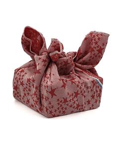 Reusable gift wrap from recycled cotton, star pattern, made in France Browse
