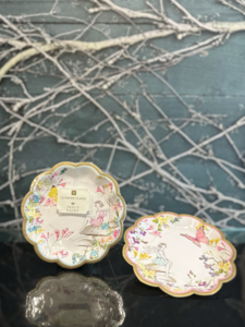 Truly Fairy Scallop 12 Paper Plates 100% Authentic Sale Online