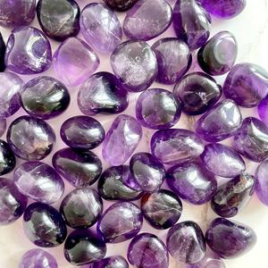AMETHYST DARK TUMBLE STONE Cheapest Online