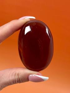 CARNELIAN PALM STONE (1) Outlet Factory Outlet