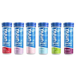 Nuun Sport Electrolyte Tablets for Proactive Hydration, Variety Pack, 6 Pack (60 Servings) Shipping Outlet Store Online