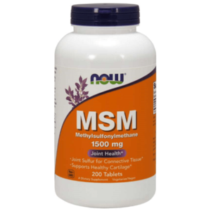 Now Foods MSM 1500mg 200 Tabs Cheap Sale Discounts
