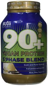 Nutrisport Aspartame Free 90 Plus Vegan Vanilla Protein Powder, 908 g Discount Recommend