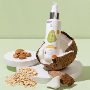Pure & Beyond Cold Pressed Almond & Coconut Oil for Hair & Massage Clearance Good Selling