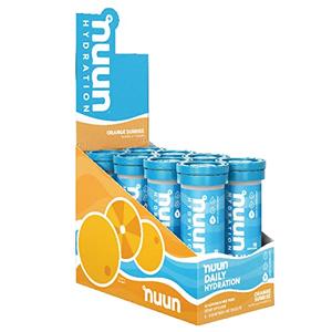 Nuun Hydration Daily, Wellness Electrolyte Tablets, Orange Sunrise, 8 Pack (80 Servings) Newest