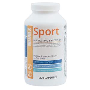 Nutriex Sport Comprehensive Multivitamin Supplement with Glucosamine & Chondroitin 270 Capsules Discount The Cheapest