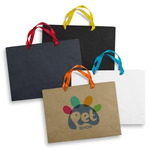 Extra Large Ribbon Handle Paper Bag Free Shipping Tumblr