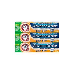 Arm And Hammer Advance White Tube, 3 Count Ebay Cheap Pice