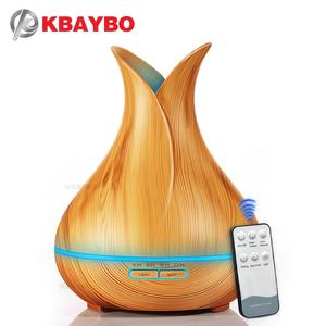 KBAYBO 400ml Aroma Oil Diffuser Ultrasonic Air Humidifier 7 Color Changing LED Lights How Much