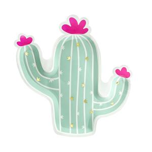 Cactus Paper Plates With Credit Card Cheap Pice