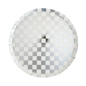 Check it! Dazzling Diamond Dinner Plates Set of 8 Cheap Brand New Unisex