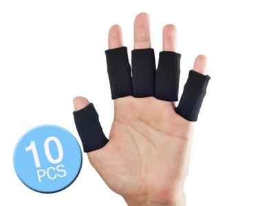 10 Pcs Professional Basketball Finger Sleeve Support Protector Browse