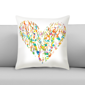 Heart of experience pattern - Cushion Clearance Pick A Best