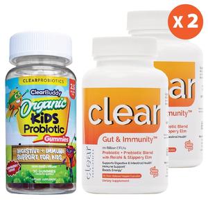 Clear Family Digestive & Immunity Health Bundle Websites Online