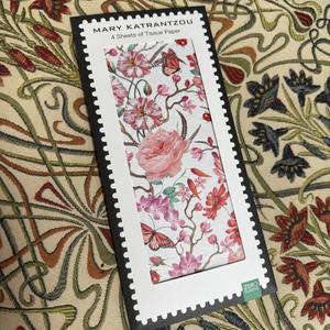 Tissue Paper - Red Floral Online Online High Quality