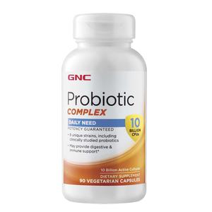 GNC Probiotic Complex Daily Need with 10 Billion CFUs | 8 Unique Strains, Including Clinically Studied Probiotics May Provide Digestive & Immune Support, Vegetarian | 90 Capsules Online Online For Sale