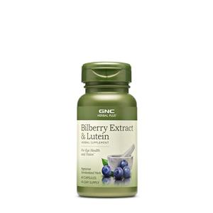 GNC Herbal Plus Bilberry Extract and Lutein | Supports Eye and Vision Health | 60 Count Good Selling Sale Online