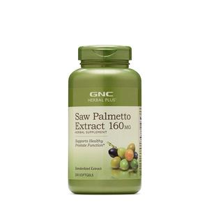 GNC Herbal Plus Saw Palmetto Extract 160mg, 200 Capsules, Supports Healthy Prostate Health Outlet 2025 New