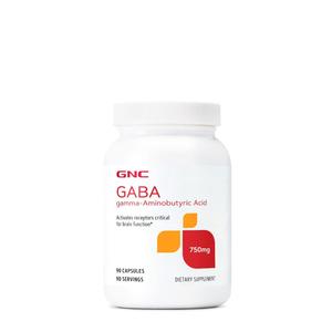GNC GABA 750mg | Supports Brain Health | 90 Count Clearance Amazon