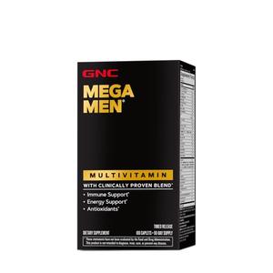 GNC Mega Men Multivitamin Comprehensive Nutritional Support Clearance Cost