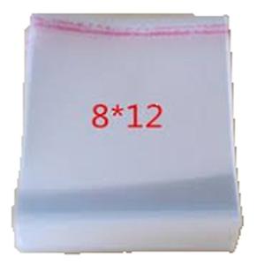 8X12 Inches: Transparent Plastic Packing Bags Adhesive Plastic Poly Bag Discount Looking For