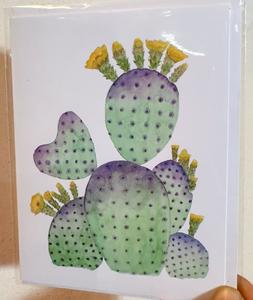 Blooming Prickly Pear Greeting Card Cheap Sale Store