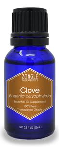Zongle Clove Essential Oil, Indonesia, Safe To Ingest, 15 mL Low Pice Fee Shipping Online