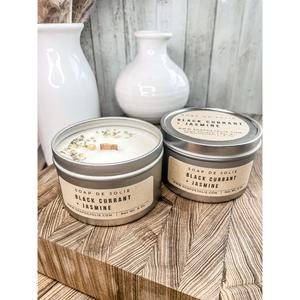 Black Currant and Jasmine 8 oz. Candle Tin Sale Amazon
