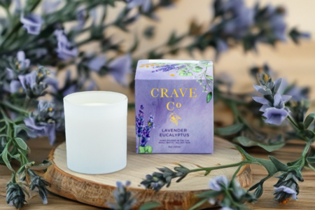 Lavender Eucalyptus Boxed Candle Outlet Popular