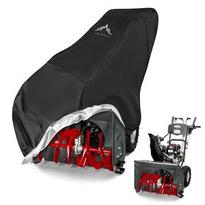 Himal Outdoors Snow Thrower Cover-600D Heavy Duty Polyester,Waterproof,UV Protection,Universal Size for Most Electric Two Stage Snow Blowers 47" L x 32" W x 40" H (L) Outlet Brand New Unisex