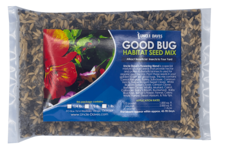 Good Bug Habitat & Attractant Seed Mix Buy Cheap Best Pices