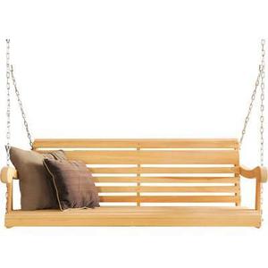 Hershy Way Cypress 5ft. Classic Grandpa Porch Swing Top Quality For Sale