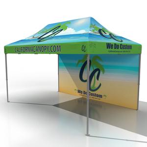 (10'x15') The HEADQUARTER Custom Canopies - Hex (Silver) Aluminum Shop Offer For Sale