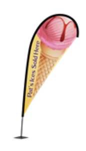 Extra Small Teardrop Flag - 1.8m The Cheapest Cheap Online
