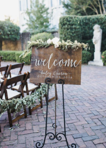 Wooden Wedding Welcome Sign Fashionable Cheap Online