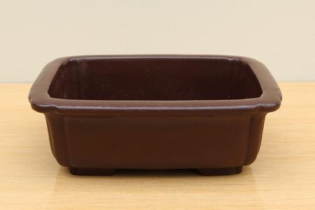 (C) Unglazed Rectangular Bonsai Pot 9 - 8" Free Shipping Big Sale