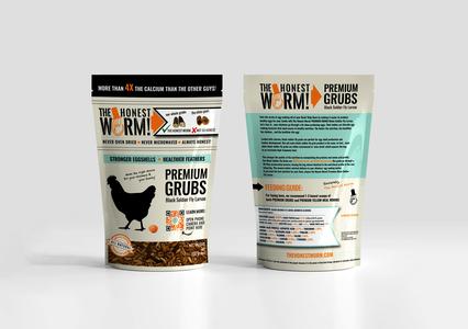Honest Worm! Premium Grubs for Chickens Buy Cheap Pice