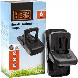 BLACK DECKER  Mouse Traps Rat Mice Killer Snap Trap Power Rodent Heavy Duty Pest Trap (6 Pack) Cheap Explore