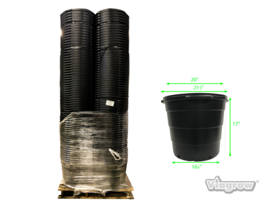 Viagrow 20 Gallon Nursery Pot Pallet (Pallet of 260) Cheap Wiki