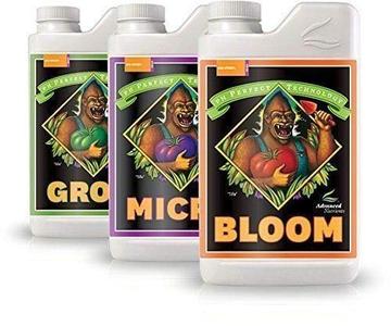 Advanced Nutrients Grow Micro Bloom pH Perfect Bundle Set Combo Base Nutrient 1L Discount Visit New