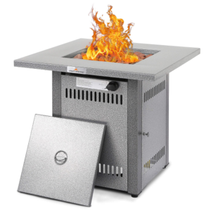 28" Outdoor Propane Gas Fire Pit Table Patio Firepits Fireplace Clearance 2025 Unisex