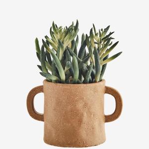 Speckled Stoneware Urn-Handle Planter Cheap Real Eastbay