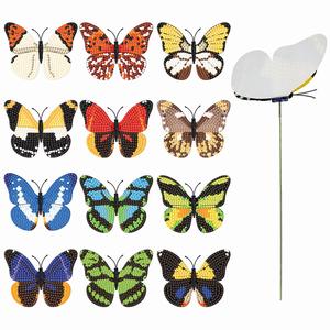 12Pcs/Set-Butterfly Garden-Decoration Stick Buy Cheap Big Discount