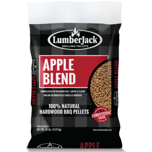 Apple Blend BBQ Grilling Pellets Outlet 2025 New