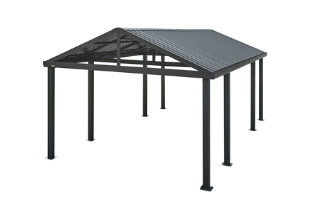 Shelter Logic Sojag Samara 12 ft x 20 ft Dark Grey Carport Outlet Discount Sale